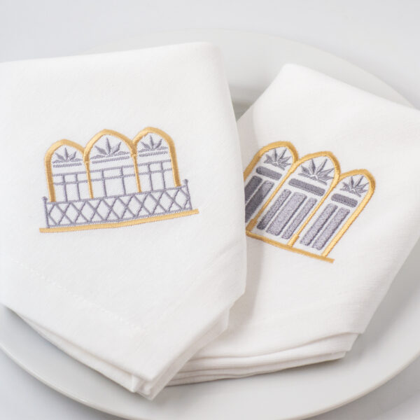 Arcades of Beirut / stars (two napkins)
